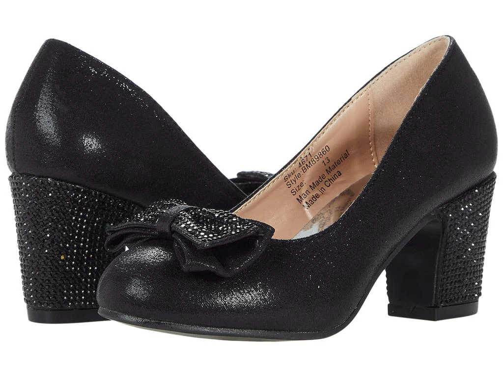 商品Badgley Mischka|Brittany Bow Toe Pump (Little Kid/Big Kid),价格¥442,第1张图片