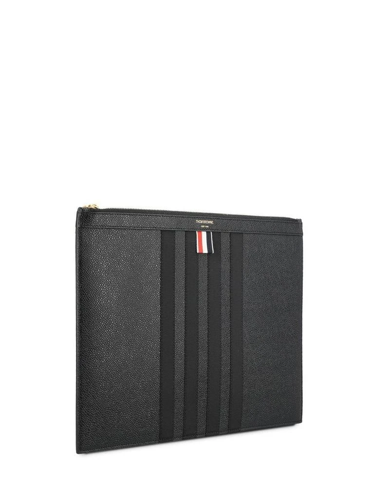 商品Thom Browne|Thom Browne Small Leather Goods in Black,价格¥3714,第2张图片详细描述