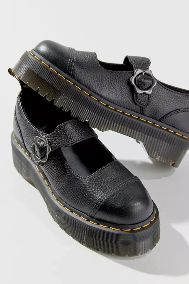 商品Dr. Martens|Dr. Martens Addina Flower Buckle Leather Platform Shoe,价格¥967,第2张图片详细描述