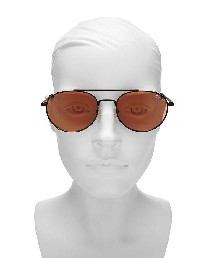 商品Quay|Women's Little J Aviator Sunglasses, 45mm,价格¥408,第2张图片详细描述