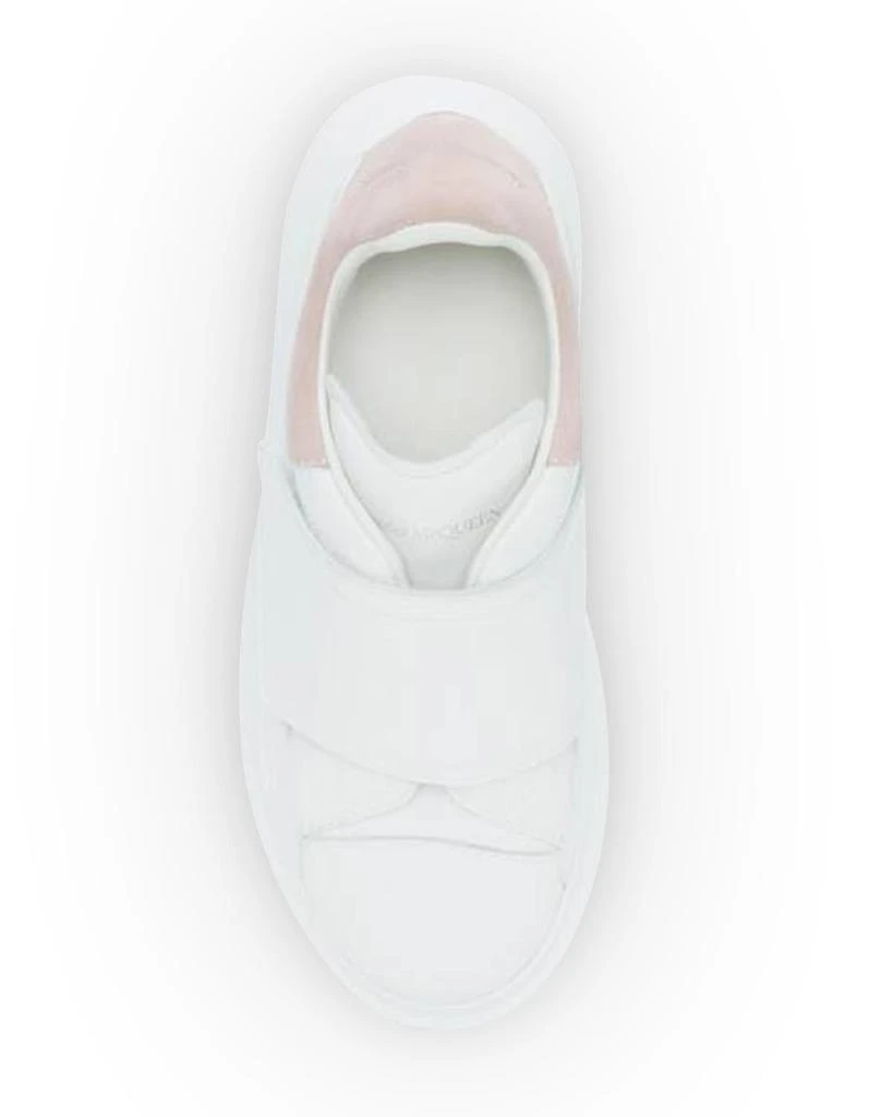 商品Alexander McQueen|Boy's Oversized Grip-Strap Leather Sneakers, Toddler/Kids,价格¥1021,第4张图片详细描述