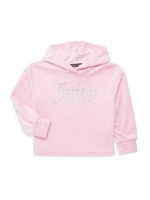 商品Juicy Couture|Little Girl's Velour Hoodie,价格¥189,第1张图片