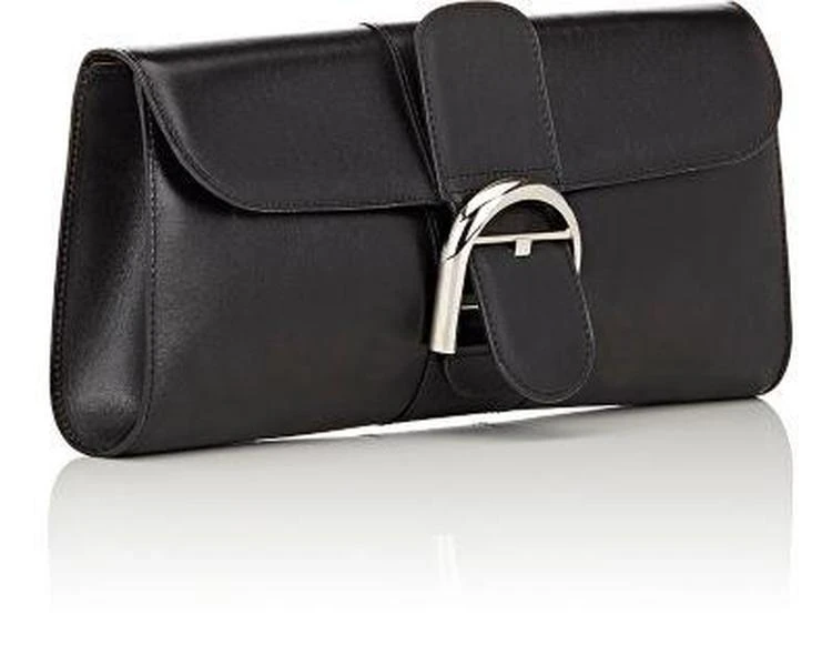 商品Delvaux|Brillant Leather Pochette,价格¥17309,第3张图片详细描述