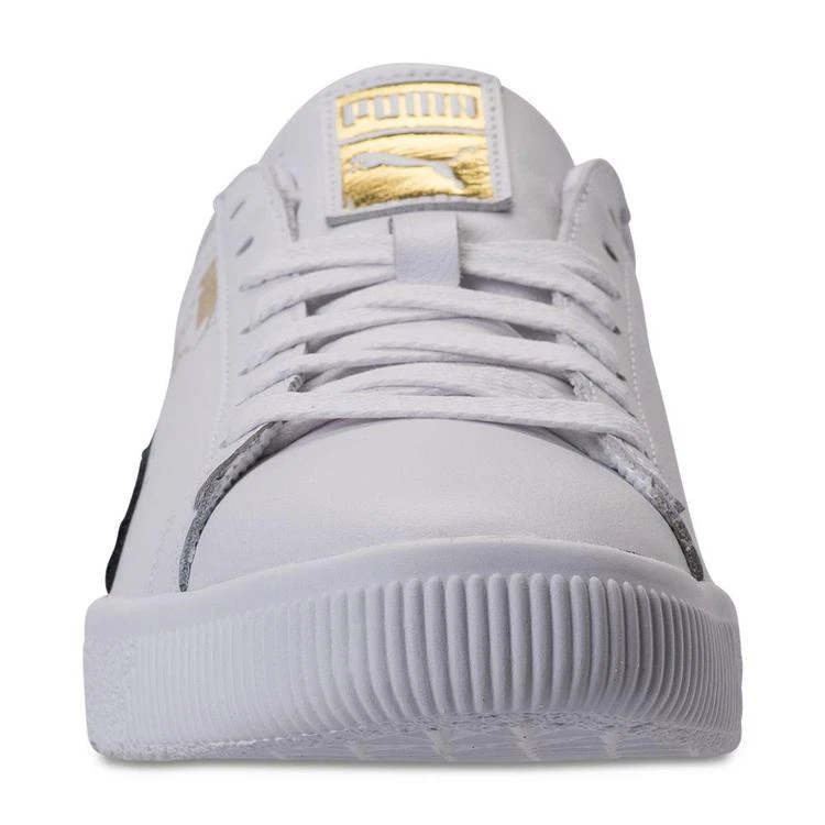 商品Puma|Men's Clyde Core L Foil Casual Sneakers from Finish Line,价格¥374,第3张图片详细描述