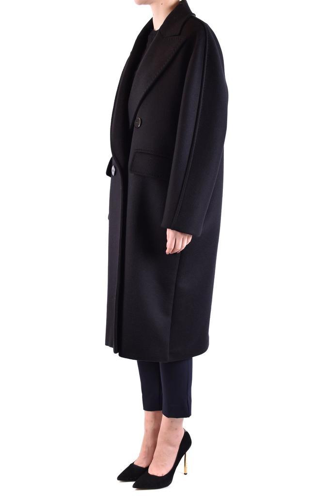 商品Weekend Max Mara|Max Mara Women's  Black Other Materials Coat,价格¥20652,第5张图片详细描述