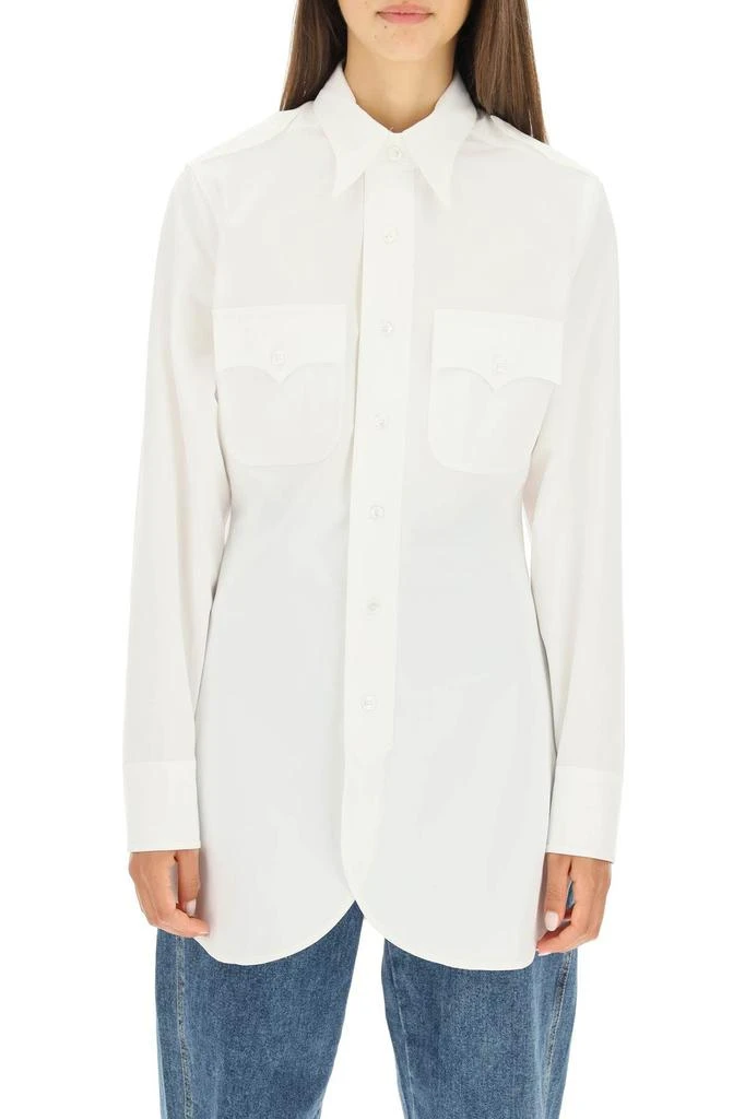 商品MAISON MARGIELA|Maison margiela shaped shirt,价格¥2273,第2张图片详细描述