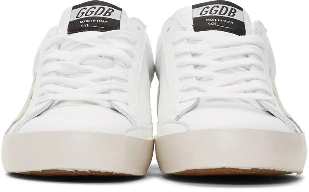 商品Golden Goose|White & Grey Superstar 运动鞋,价格¥3499,第2张图片详细描述