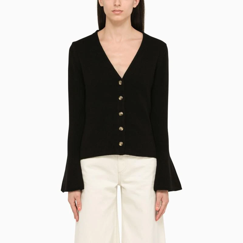 商品BY MALENE BIRGER|BLACK WOOL CARDIGAN,价格¥1727,第1张图片