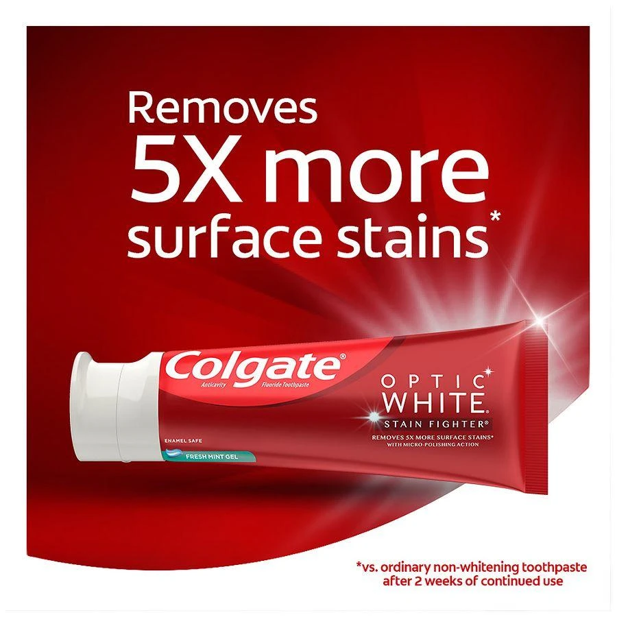 商品Colgate|Stain Fighter Whitening Toothpaste Gel Fresh Mint Gel,价格¥38,第4张图片详细描述