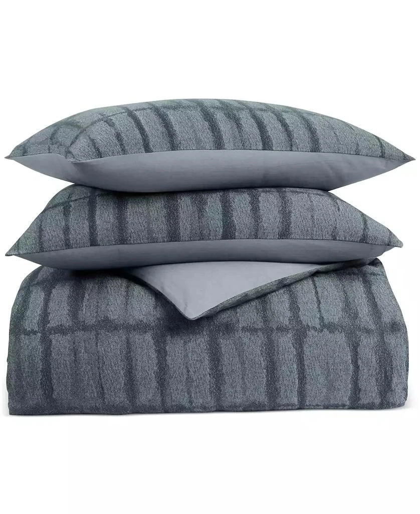 Indigo Stripe 3-Pc. Comforter Set, Full/Queen, Exclusively at Macy's 商品