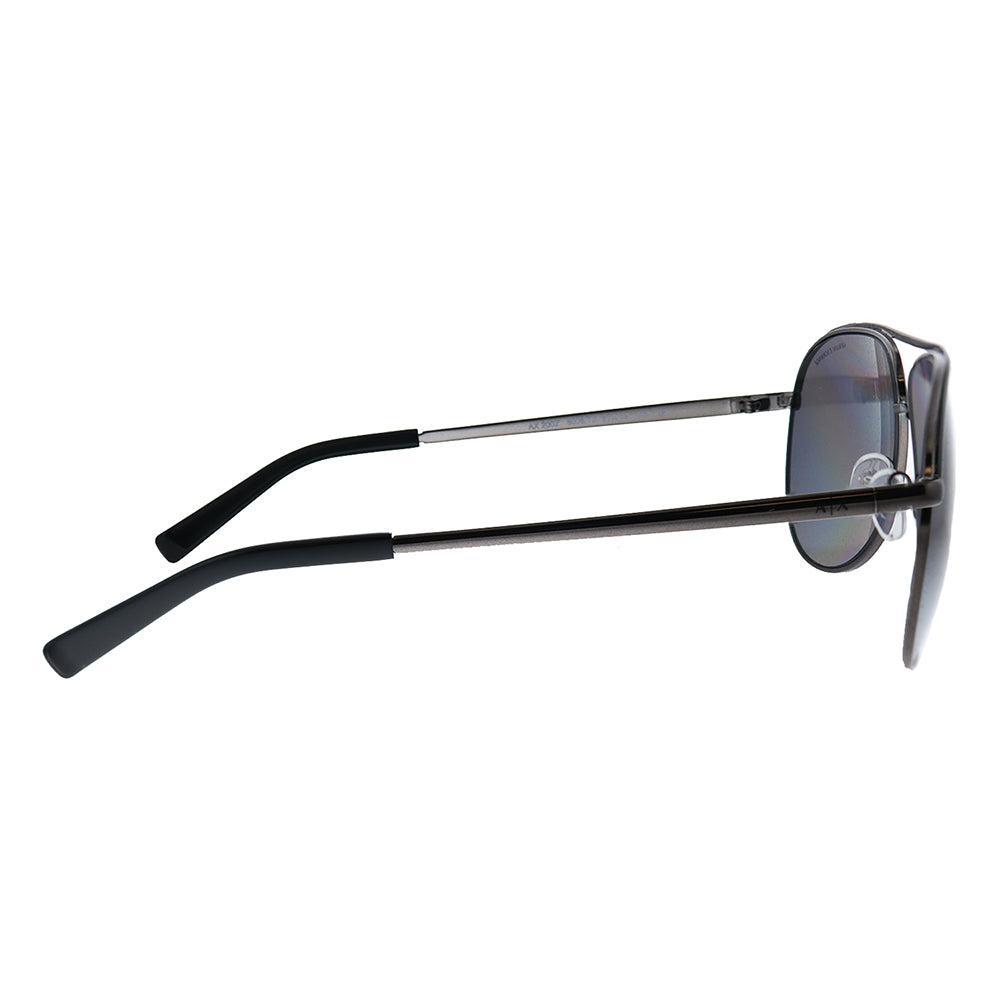 商品Armani Exchange|Armani Exchange AX 2002 6006T3 Unisex Aviator Sunglasses,价格¥672,第5张图片详细描述