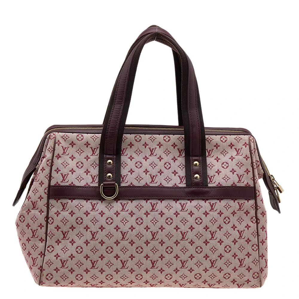 商品[二手商品] Louis Vuitton|Louis Vuitton Monogram Mini Lin Canvas Josephine GM Bag,价格¥3381,第4张图片详细描述