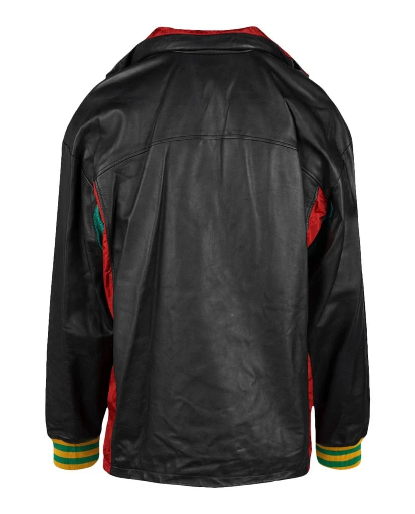 商品Gucci|Leather Bomber Jacket,价格¥9540,第2张图片详细描述
