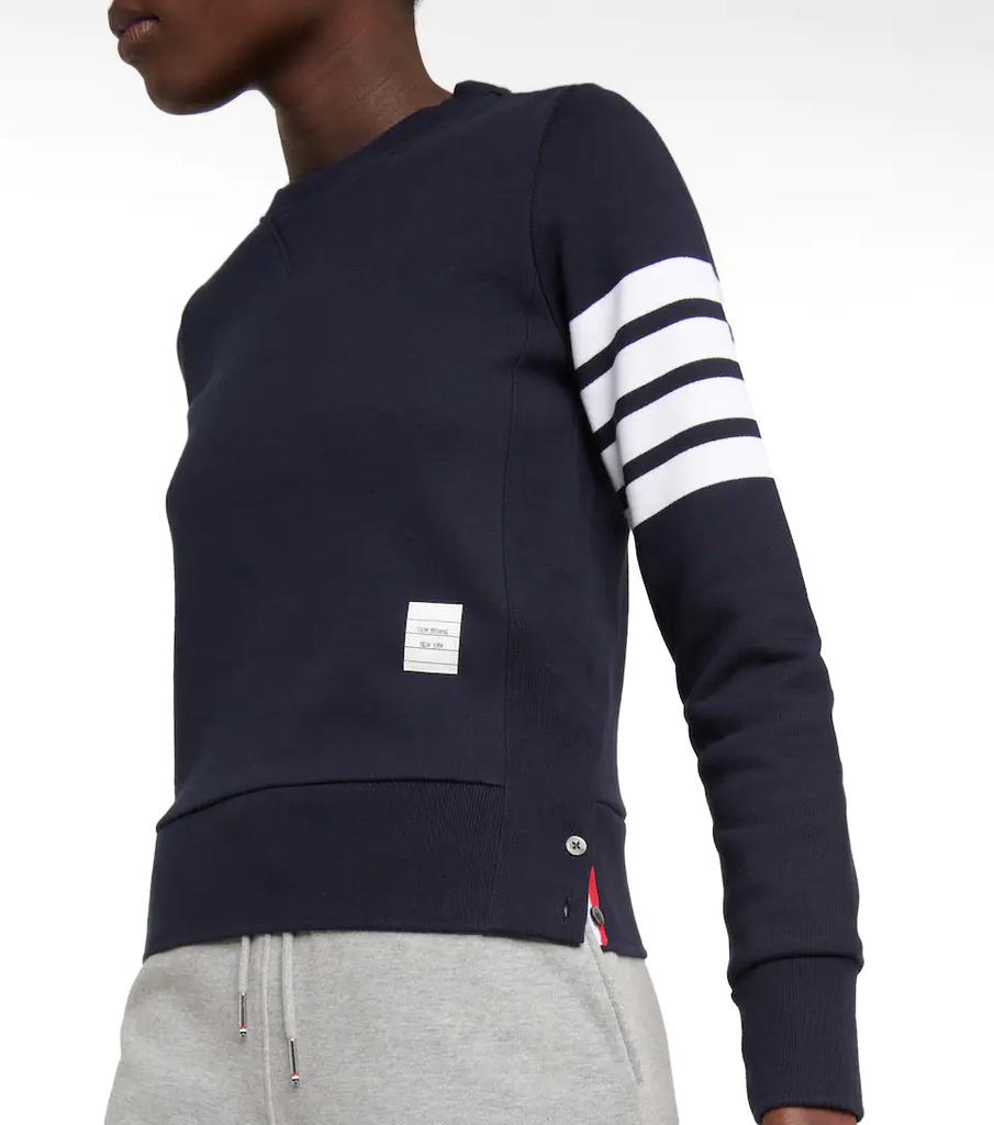 Striped cotton sweatshirt商品第4张图片规格展示