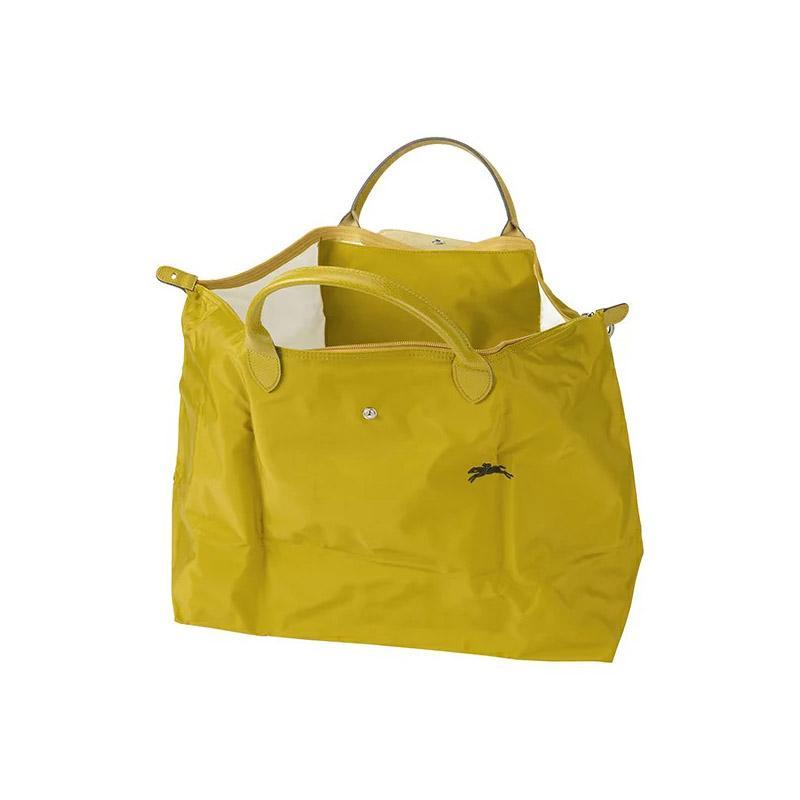 商品[国内直发] Longchamp|珑骧 LONGCHAMP 奢侈品 女士LE PLIAGE系列小号红色织物长柄可折叠手提单肩包饺子包 L2605 089 545,价格¥470,第4张图片详细描述