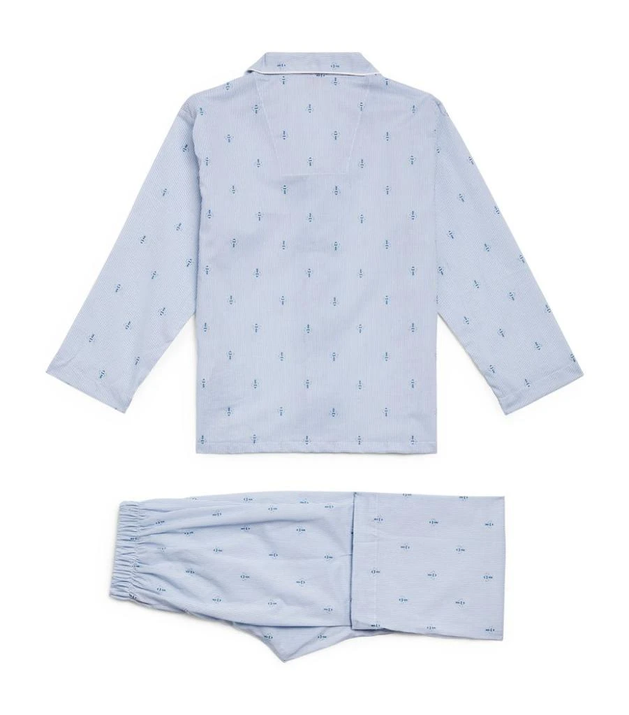 商品Derek Rose Kids|Bumble Bee Striped Pyjama Set (3-16 Years),价格¥1062,第3张图片详细描述