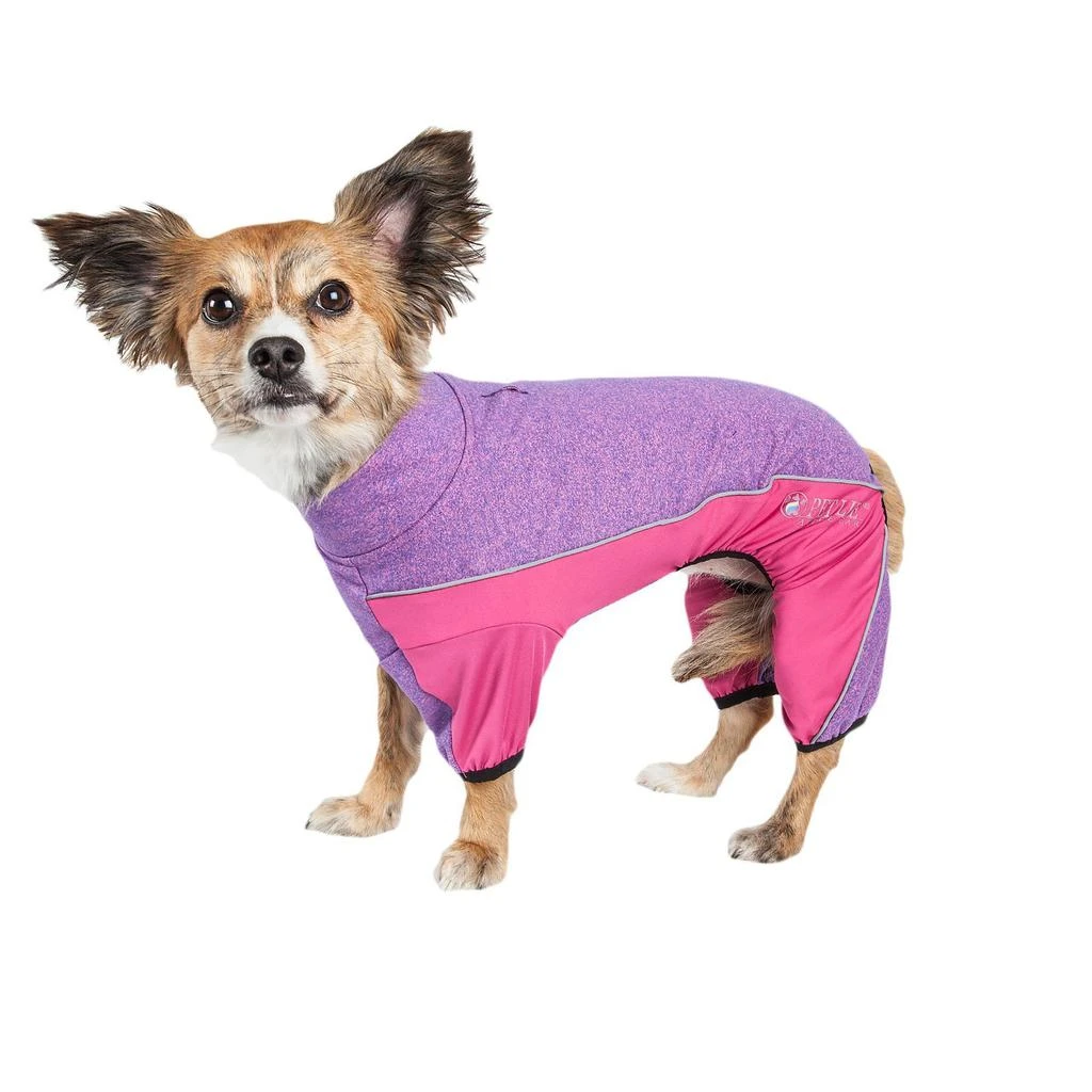 商品Pet Life|Pet Life  Active 'Chase Pacer' Medium-weight 4-Way-Stretch Yoga Fitness Dog Tracksuit,价格¥340,第3张图片详细描述