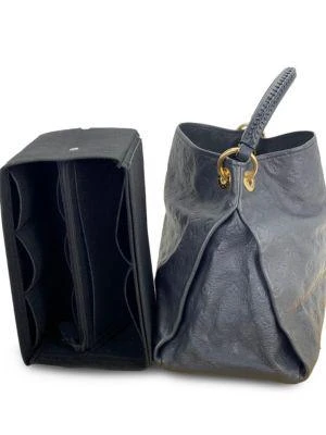 商品[二手商品] Louis Vuitton|Louis Vuitton Artsy Mm Monogram Empreinte Infini Blue Tote Hand Bag M93448 Pre Owned,价格¥24229,第3张图片详细描述