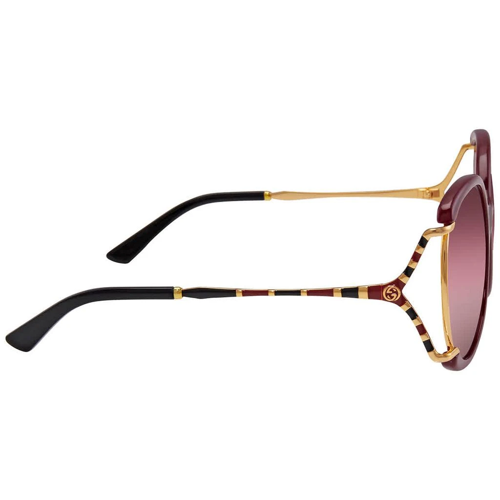 商品Gucci|Gucci Pink Butterfly Ladies Sunglasses GG0594SA-003,价格¥1998,第3张图片详细描述