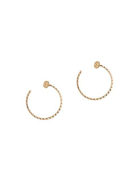 商品Chanel|Coco Crush Hoop Earrings,价格¥39753,第5张图片详细描述