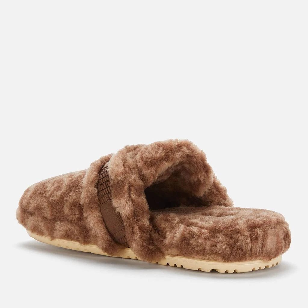 商品UGG|UGG Men's Fluff It Pop Slippers - Chestnut,价格¥429,第2张图片详细描述