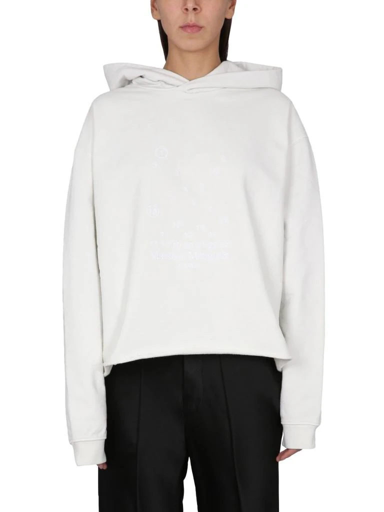 商品MAISON MARGIELA|Maison Margiela Numeric Logo Hoodie,价格¥4530,第1张图片