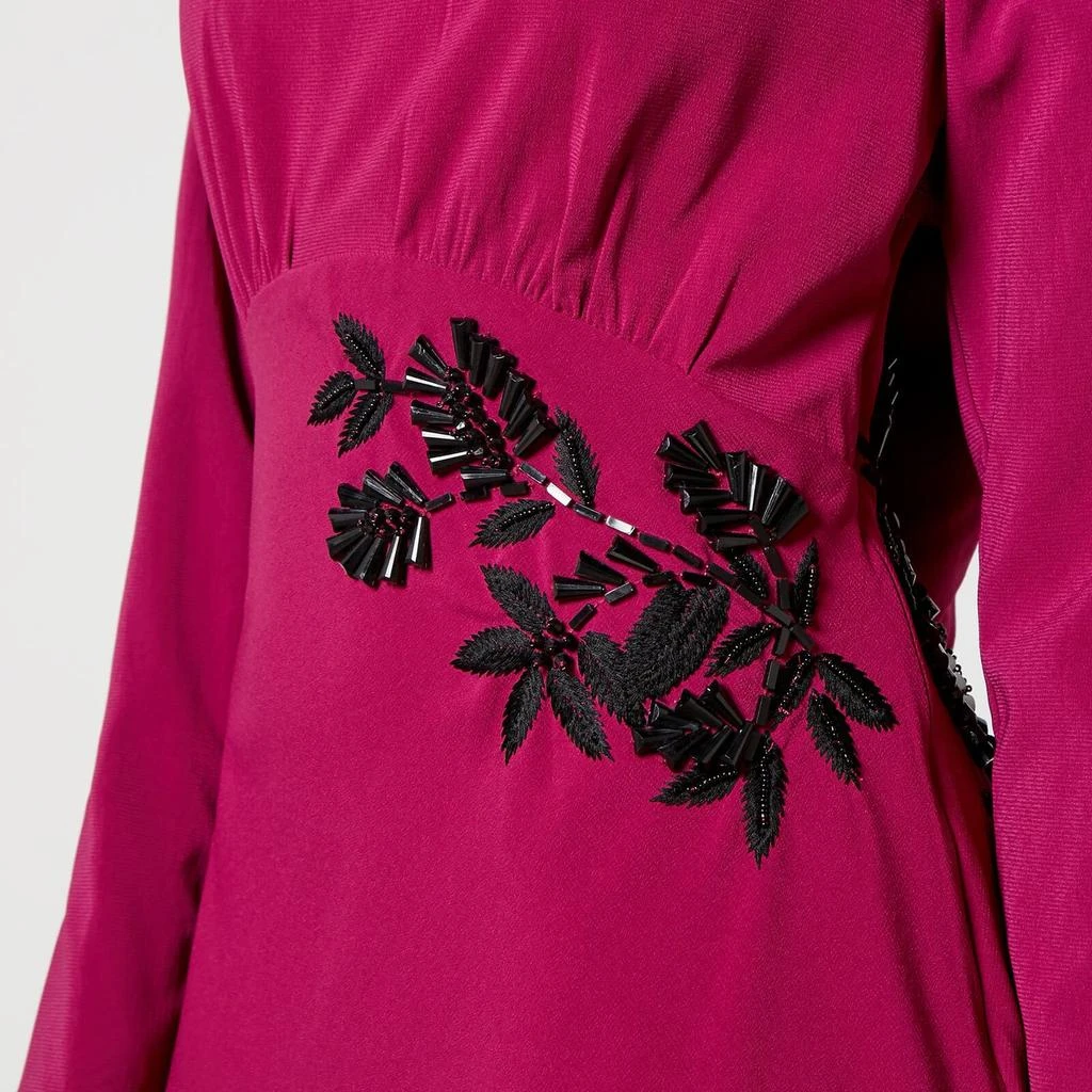 商品Hope & Ivy|Hope & Ivy Eli Crepe de Chine Maxi Dress,价格¥722,第3张图片详细描述