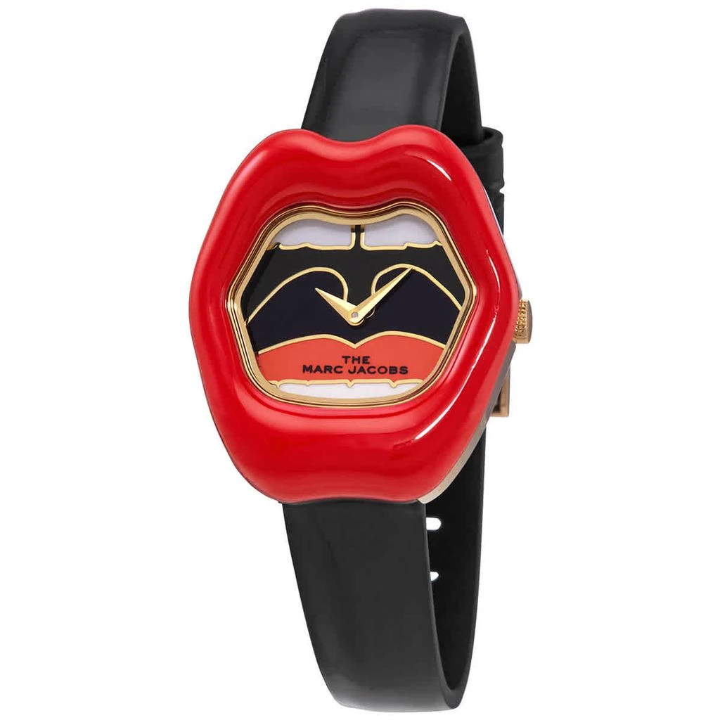 商品Marc Jacobs|The Lip Quartz Black Dial Ladies Watch MJ0120190889,价格¥451,第1张图片