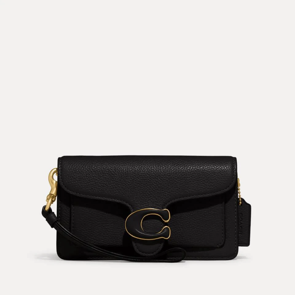 商品Coach|Coach Polished Pebble Tabby Leather Wristlet Bag,价格¥2276,第1张图片