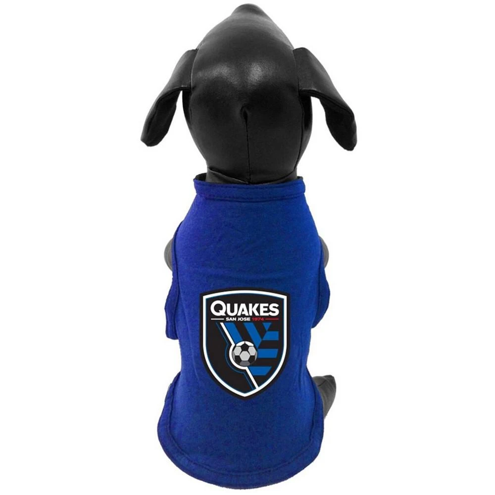 商品All Star Dogs|Blue San Jose Earthquakes Pet T-shirt,价格¥225,第1张图片