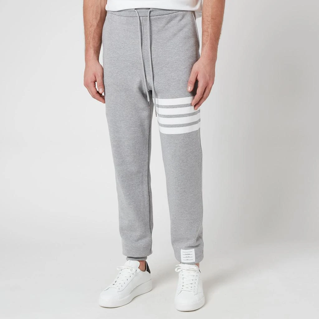 商品Thom Browne|Thom Browne Men's 4-Bar Classic Sweatpants - Light Grey,价格¥2054,第1张图片