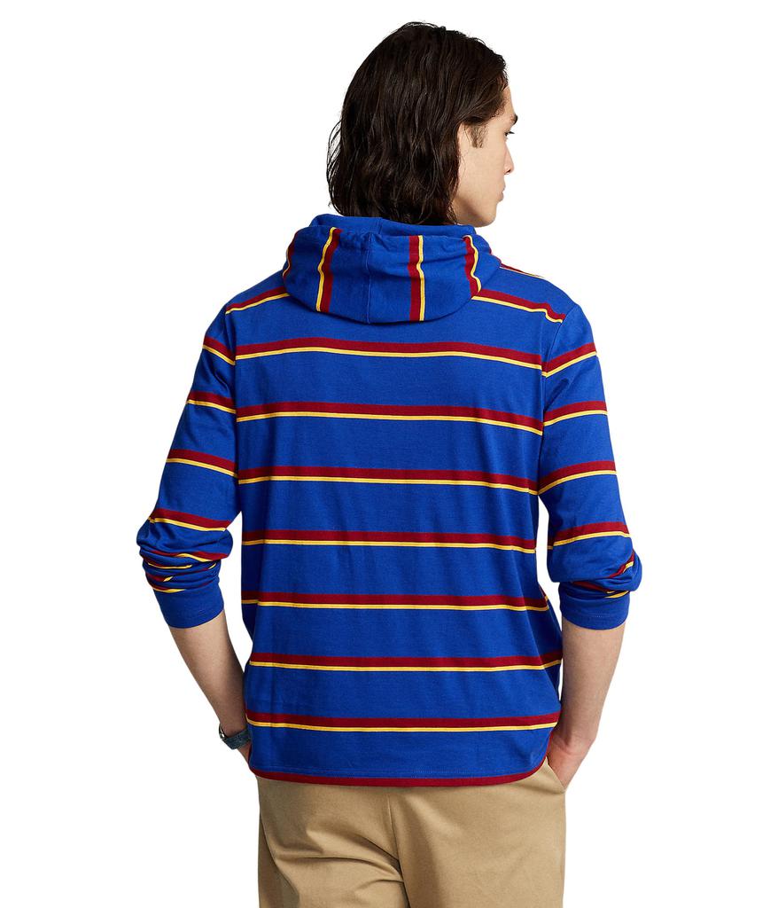 Striped Jersey Hooded T-Shirt商品第2张图片规格展示