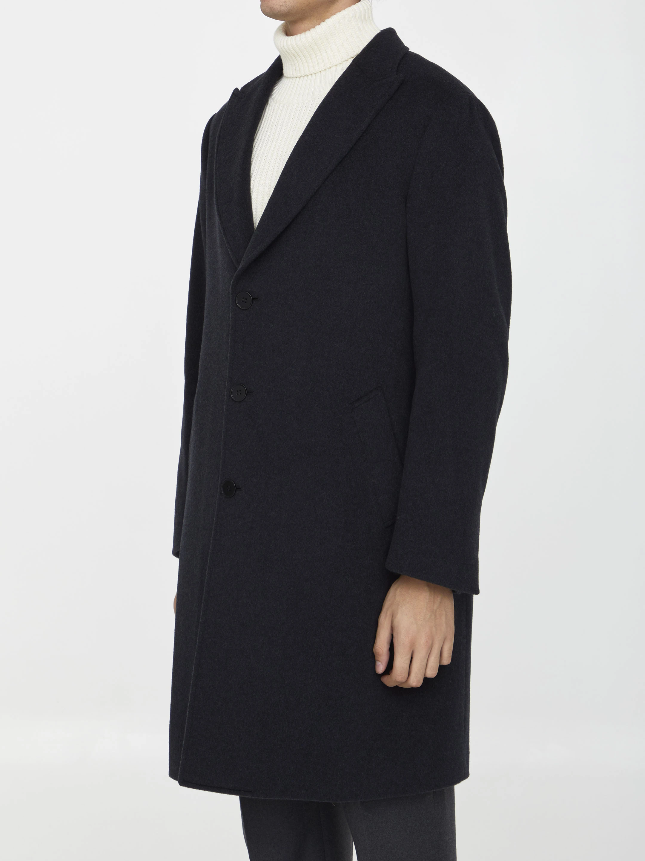 商品【商品预售7天】 TONELLO|TONELLO 男士大衣 01CW84R7090U900 灰色,价格¥3740,第3张图片详细描述