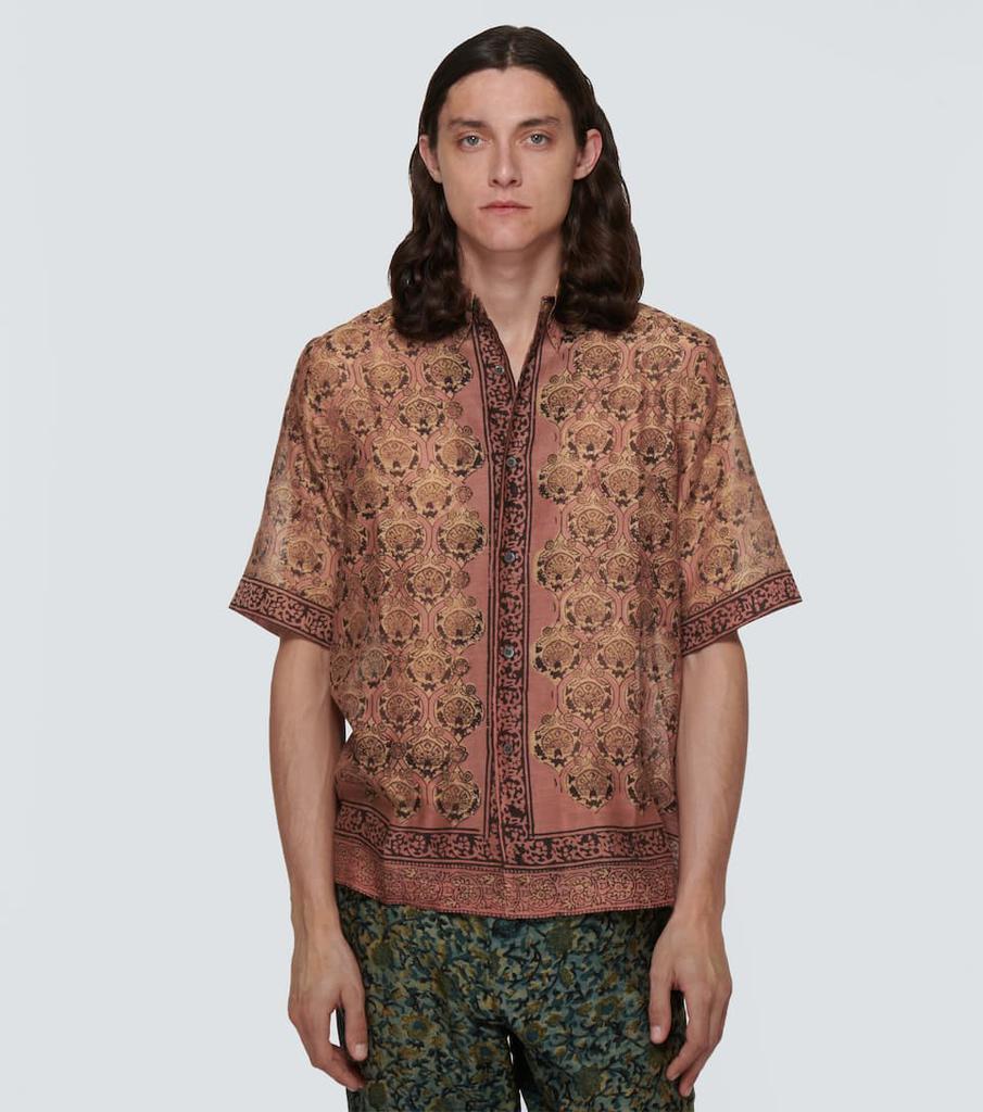 商品Dries Van Noten|Mtheresa独家发售 — 印花棉质短袖衬衫,价格¥4528,第5张图片详细描述
