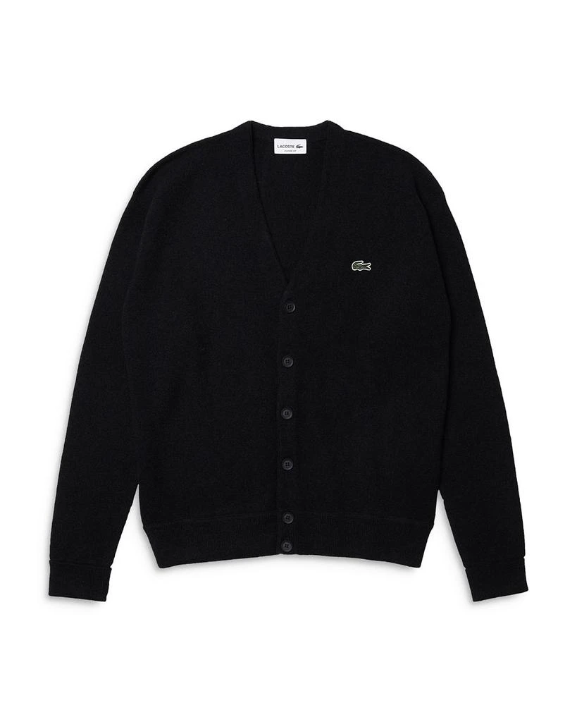 商品Lacoste|Relaxed Fit Wool Cardigan Sweater,价格¥1022,第1张图片详细描述