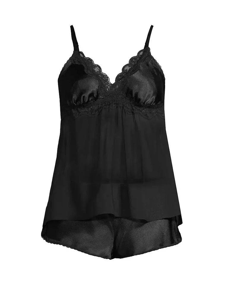 商品In Bloom|2-Piece Satin Camisole & Shorts Set,价格¥282,第1张图片