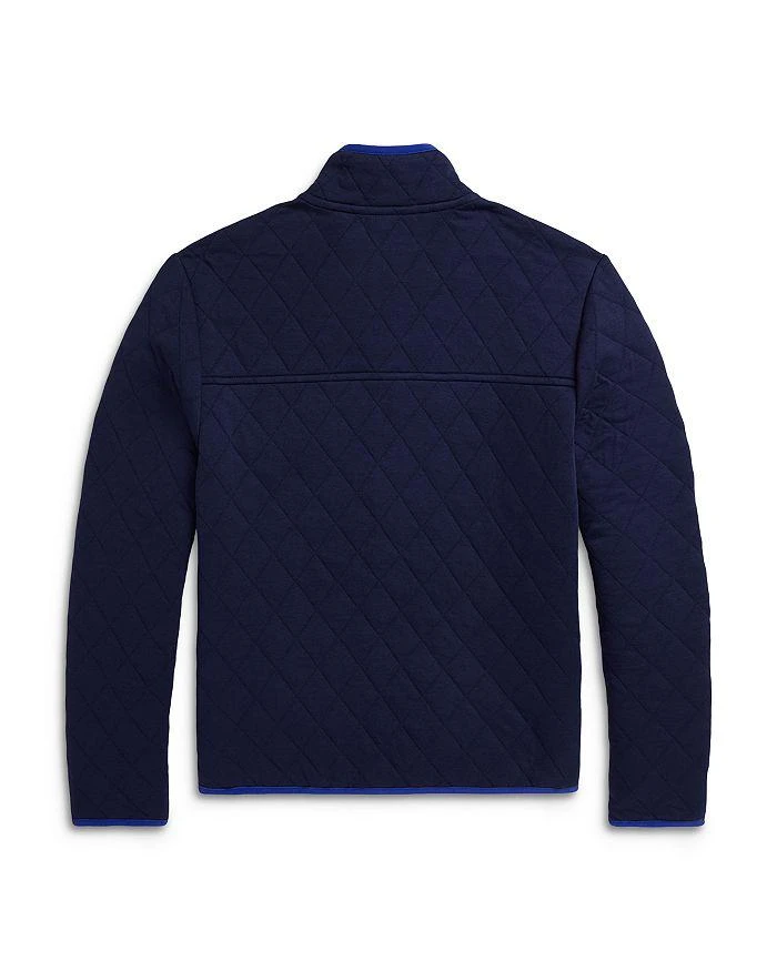 商品Ralph Lauren|Boys' Color Blocked Quilted Double Knit Jacket - Little Kid,价格¥653,第2张图片详细描述