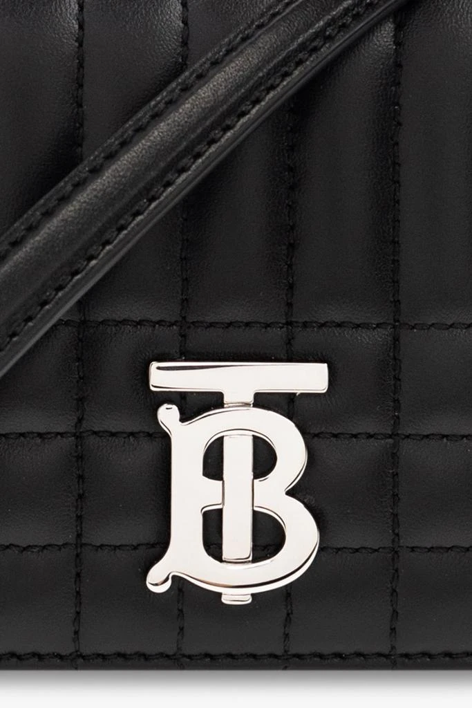 商品Burberry|Burberry Lola Logo Plaque Quilted Shoulder Bag,价格¥4804,第4张图片详细描述