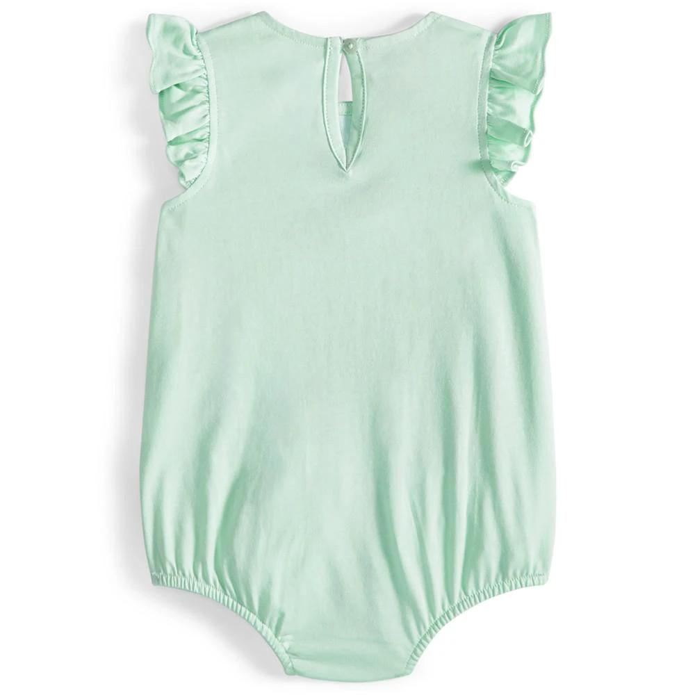 商品First Impressions|Baby Girls Petals Cotton Sunsuit, Created for Macy's,价格¥56,第2张图片详细描述