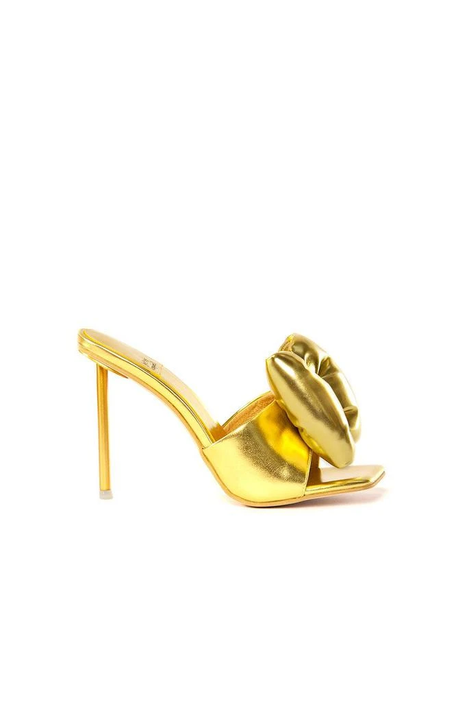 商品Jeffrey Campbell|Jeffrey Campbell Womens Yellow Leather Sandals,价格¥1579,第1张图片