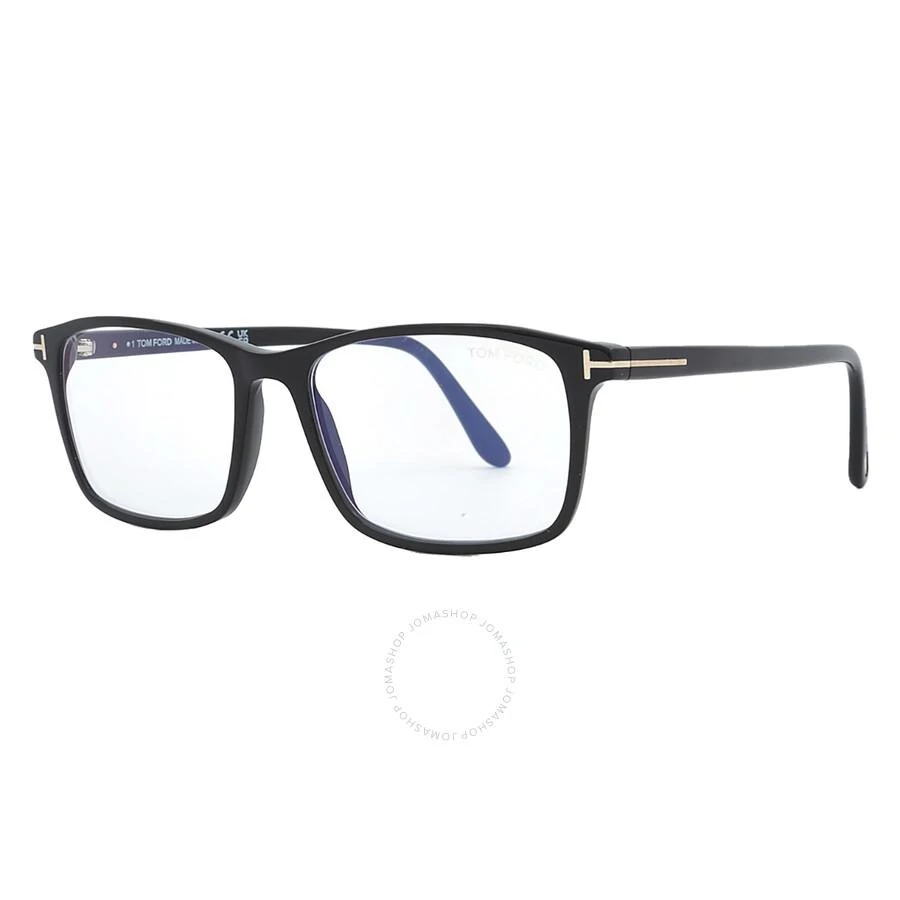 商品Tom Ford|Blue Light Block Rectangular Men's Eyeglasses FT5584-B 001 54,价格¥1128,第3张图片详细描述