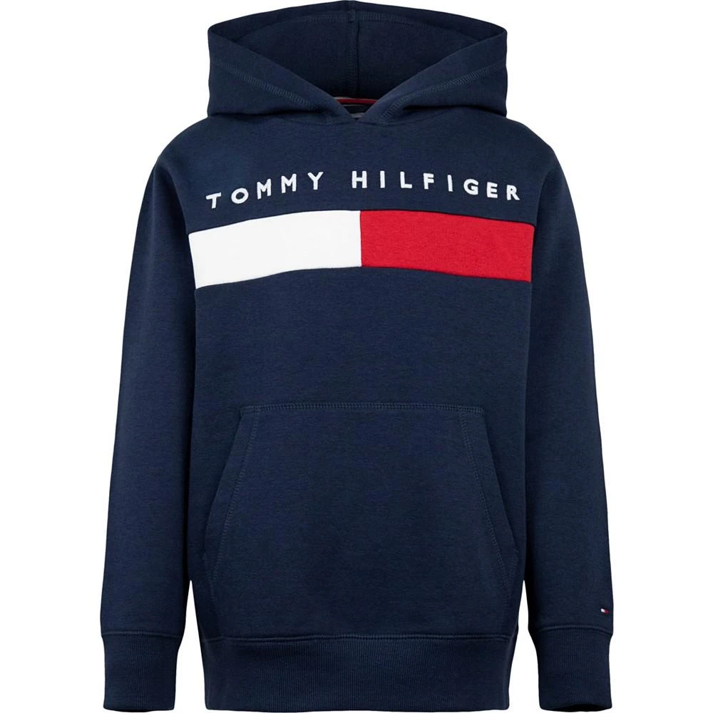 商品Tommy Hilfiger|Toddler Boys Exploded Flag Pullover Hoodie,价格¥164,第1张图片