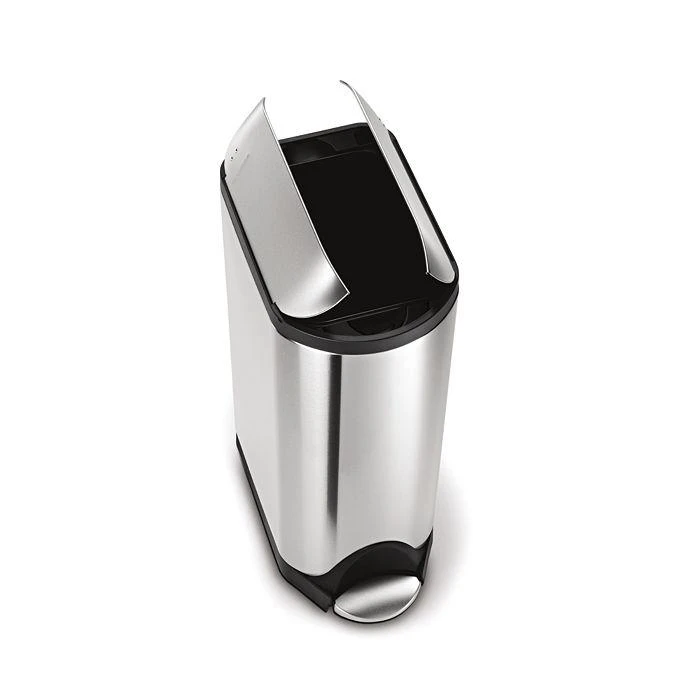 商品simplehuman|45-Liter Butterfly Step Garbage Can,价格¥1269,第2张图片详细描述