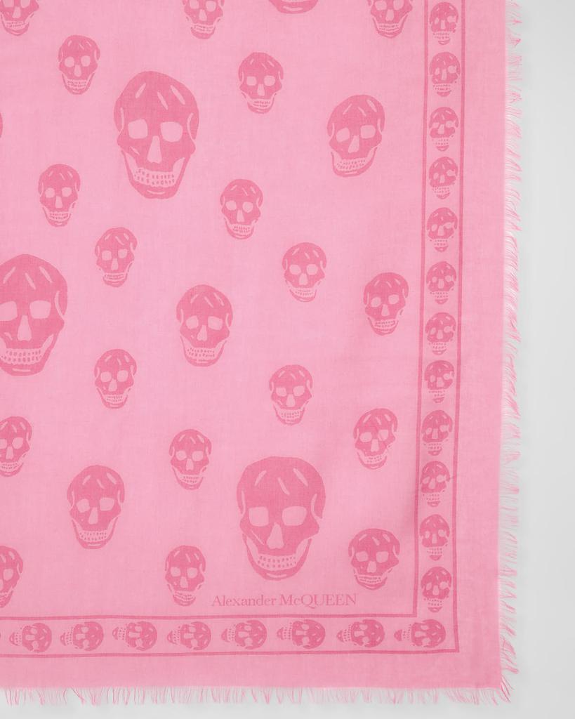 Skull Wool Scarf商品第3张图片规格展示