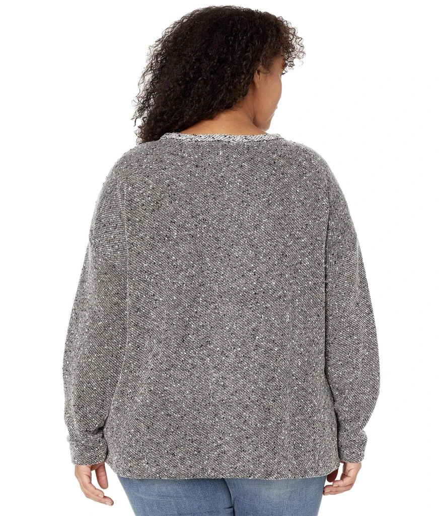 商品NIC+ZOE|Plus Size Speckled Horizon Top,价格¥382,第2张图片详细描述