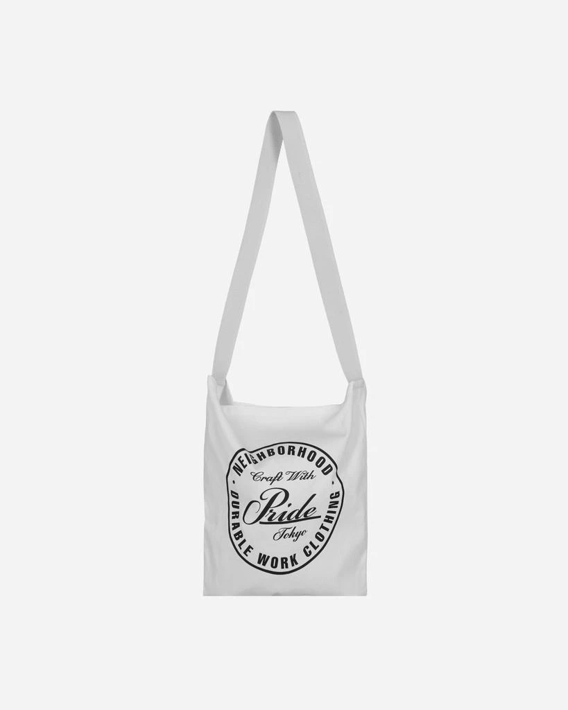 商品NEIGHBORHOOD|Logo Shoulder Bag Natural,价格¥146,第3张图片详细描述