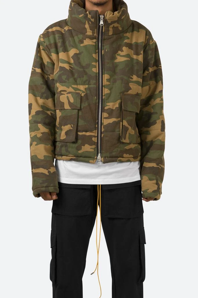 商品MNML|Cropped Puffer Jacket - Camo,价格¥739,第1张图片