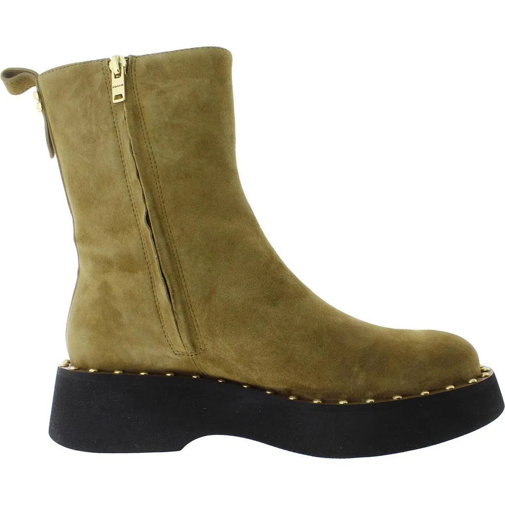 商品Coach|Vanesa Womens Outdoor Round Toe Mid-Calf Boots,价格¥1548,第3张图片详细描述