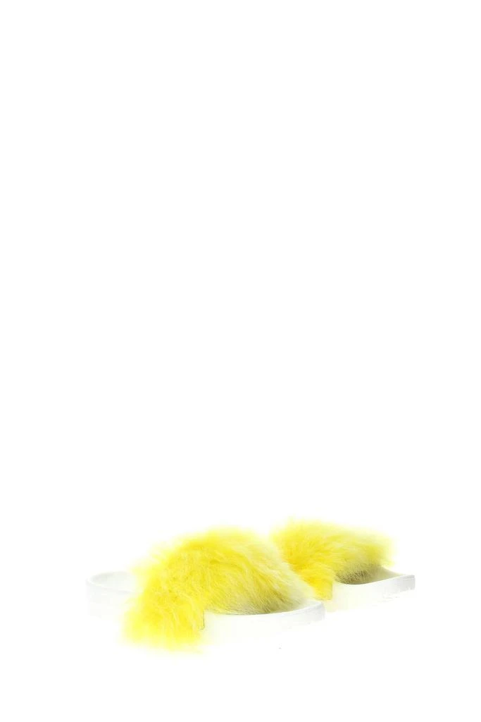 商品UGG|Slippers and clogs royale tipped Rubber White Yellow,价格¥538,第2张图片详细描述