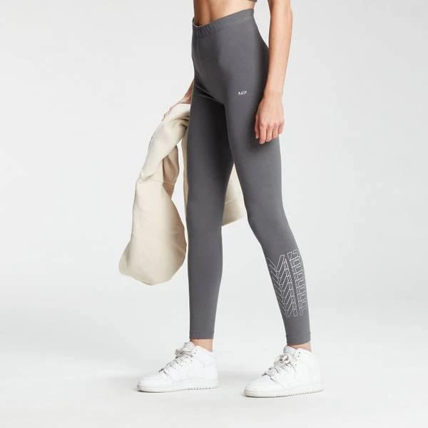 商品Myprotein|MP Women's Repeat MP Leggings - Carbon,价格¥196,第1张图片